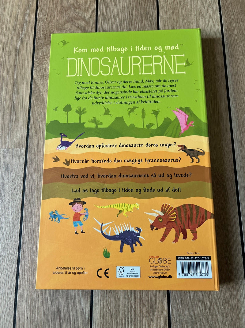 Kom med og mød dinosaurerne - Børnebog
