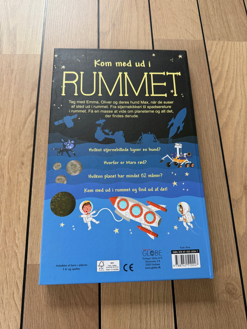Kom med ud i Rummet - Børnebog