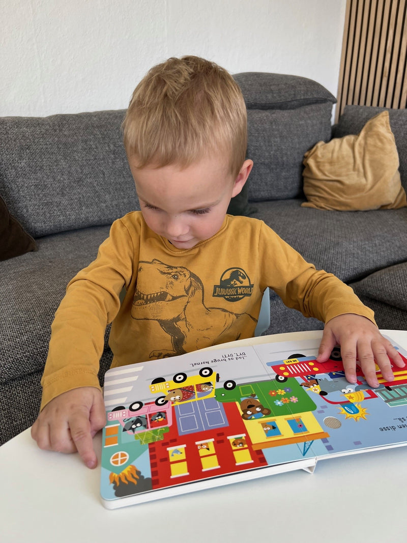 Kom så! Brandbil - Børnebog