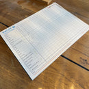 Mega-Yatzy blok i A4 format - 1 stk - Legebyen