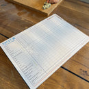 Mega-Yatzy blokke i A4 format - 5 stk - Legebyen