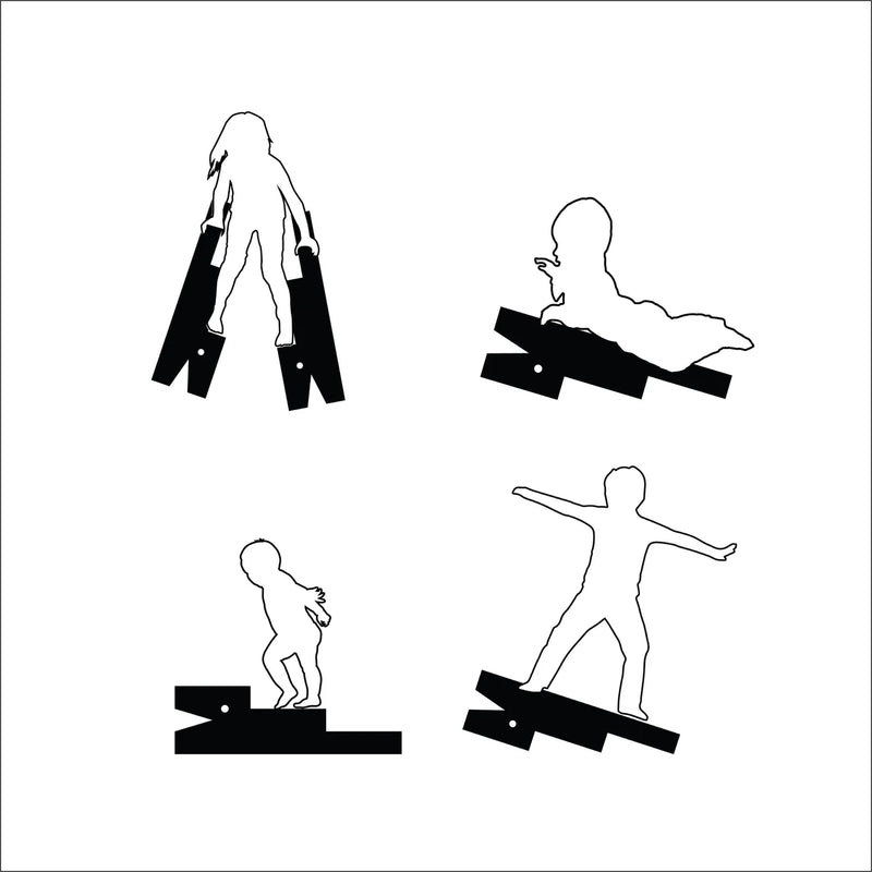 bObles - Krokodille tumlemøbel - Blå