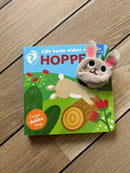 Lille Kanin elsker at hoppe - Fingerdukkebog