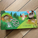 Lille Kanin elsker at hoppe - Fingerdukkebog