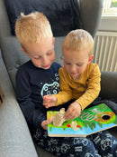 Lille Kanin elsker at hoppe - Fingerdukkebog