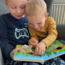 Lille Kanin elsker at hoppe - Fingerdukkebog