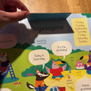 Løft flappen - Jeg lærer engelsk - Børnebog