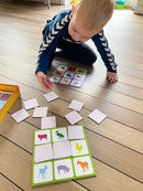 Billedlotteri med Bondegårdsdyr fra Tactic