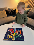 Ludo brætspil til 4 eller 6 personer