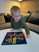 Ludo brætspil til 4 eller 6 personer