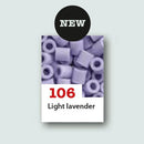 Hama Perler Midi 6000 stk Lys Lavendel (205-106)