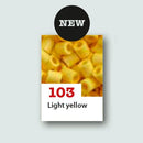 Hama Perler Midi 6000 stk Lysegule (205-103)