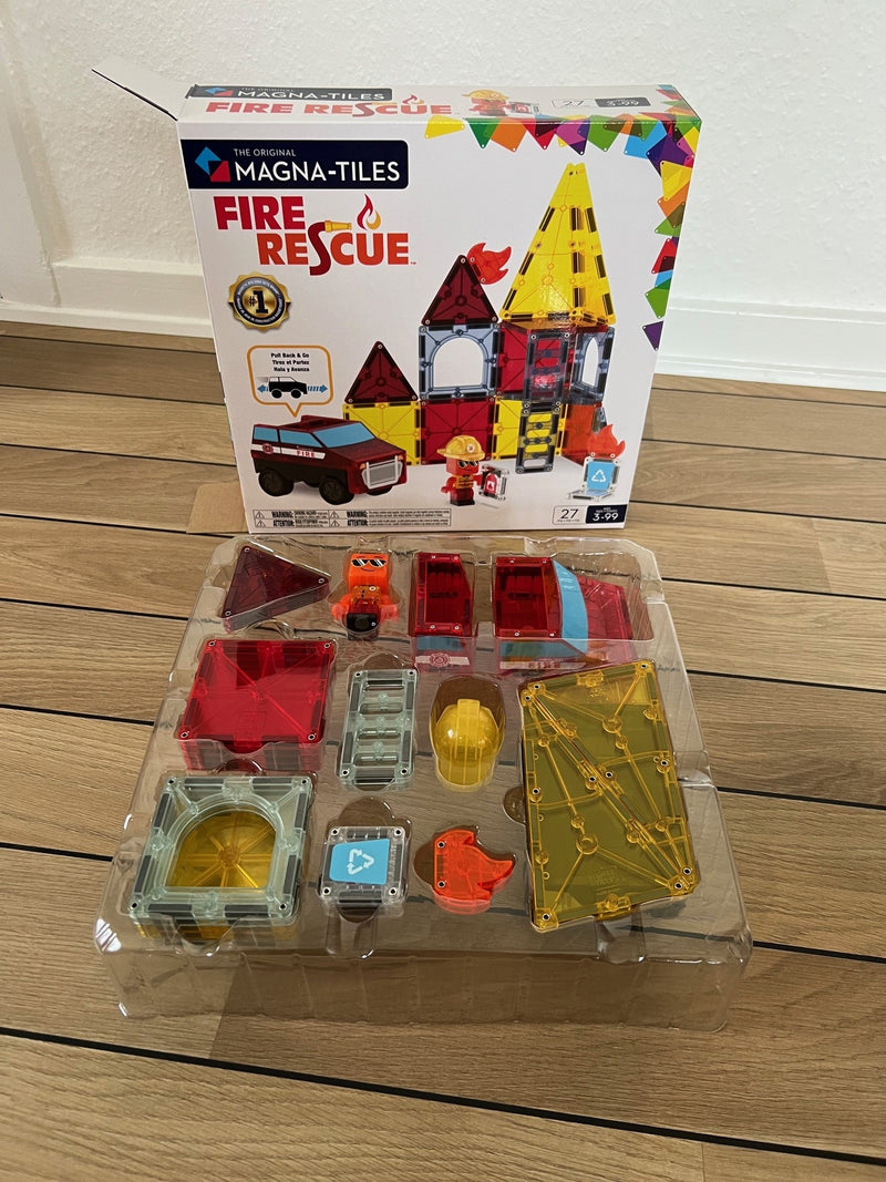 Magna-Tiles - Brand og redning - 27 dele