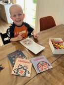 Mandalas Mini-Malebog - Isblomster