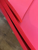 Gymnastikmåtte - rød 180x60 cm.