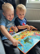 Min allerførste søg og find bog - Sjove dyr - Børnebog