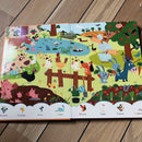 Min allerførste søg og find bog - Sjove dyr - Børnebog