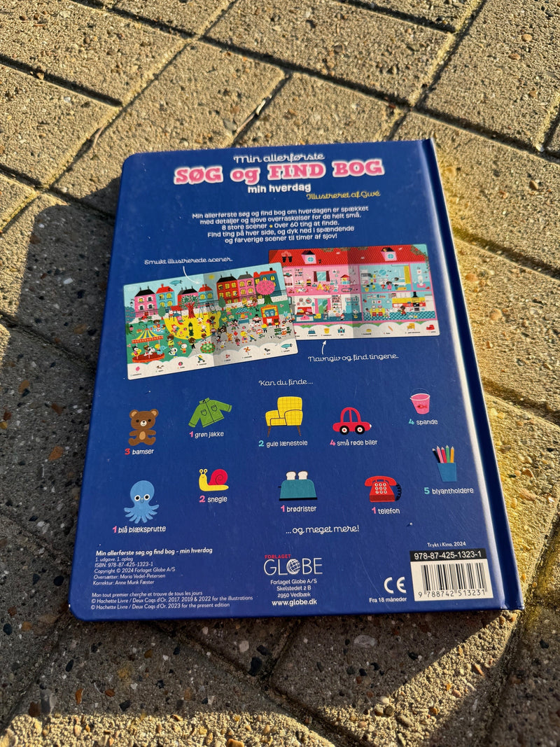 Min allerførste søg og find bog - Min hverdag - Børnebog