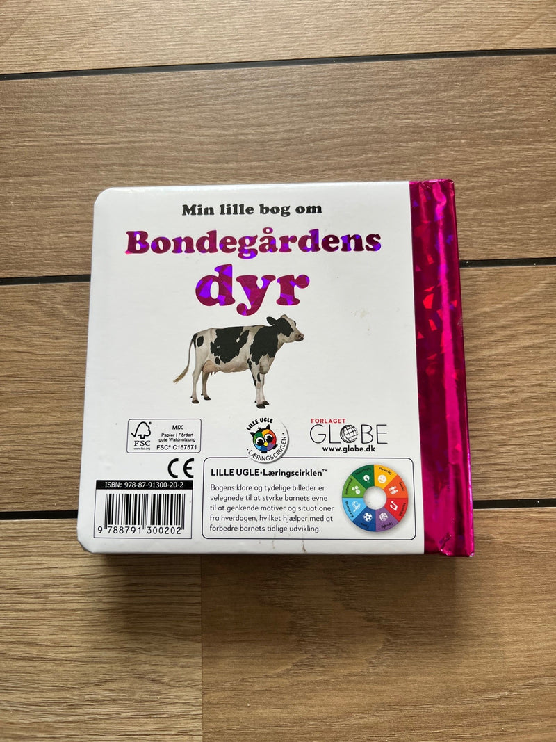 Min lille bog om Bondegårdens dyr - Børnebog