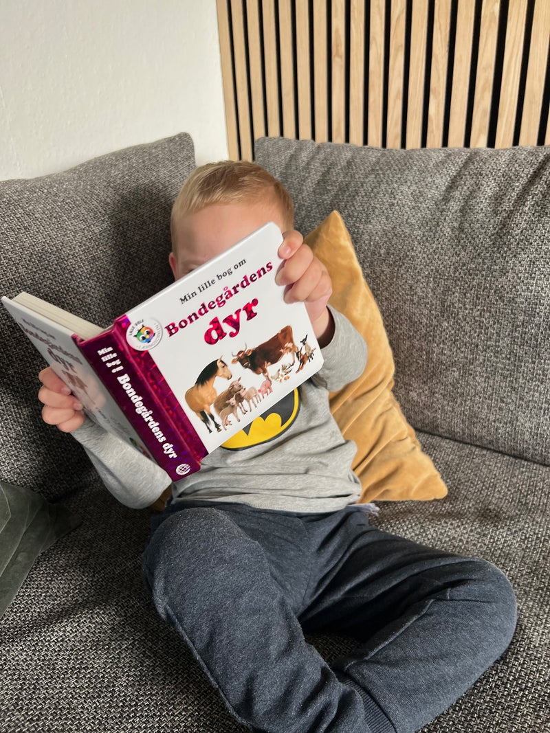 Min lille bog om Bondegårdens dyr - Børnebog