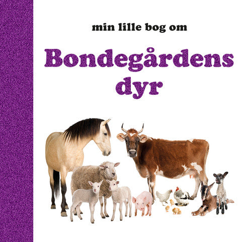 Min lille bog om Bondegårdens dyr - Børnebog