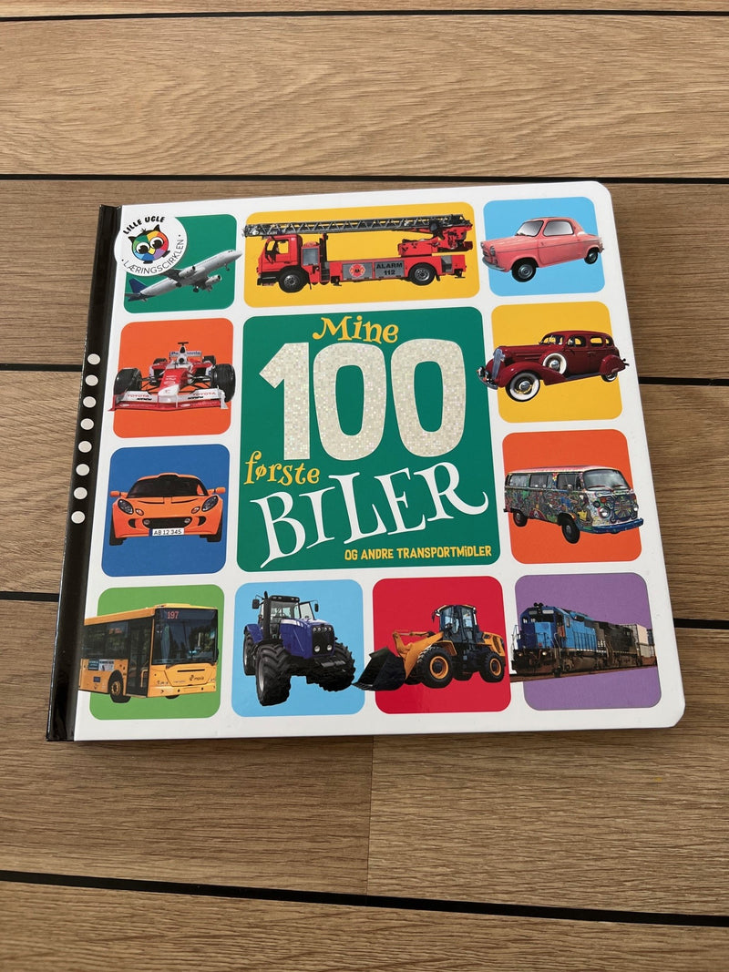 Mine 100 første biler - Børnebog