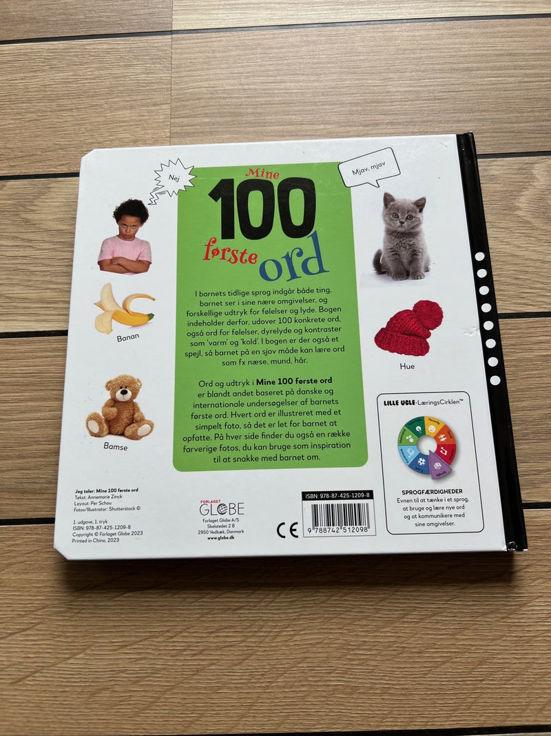 Mine 100 første ord - Børnebog