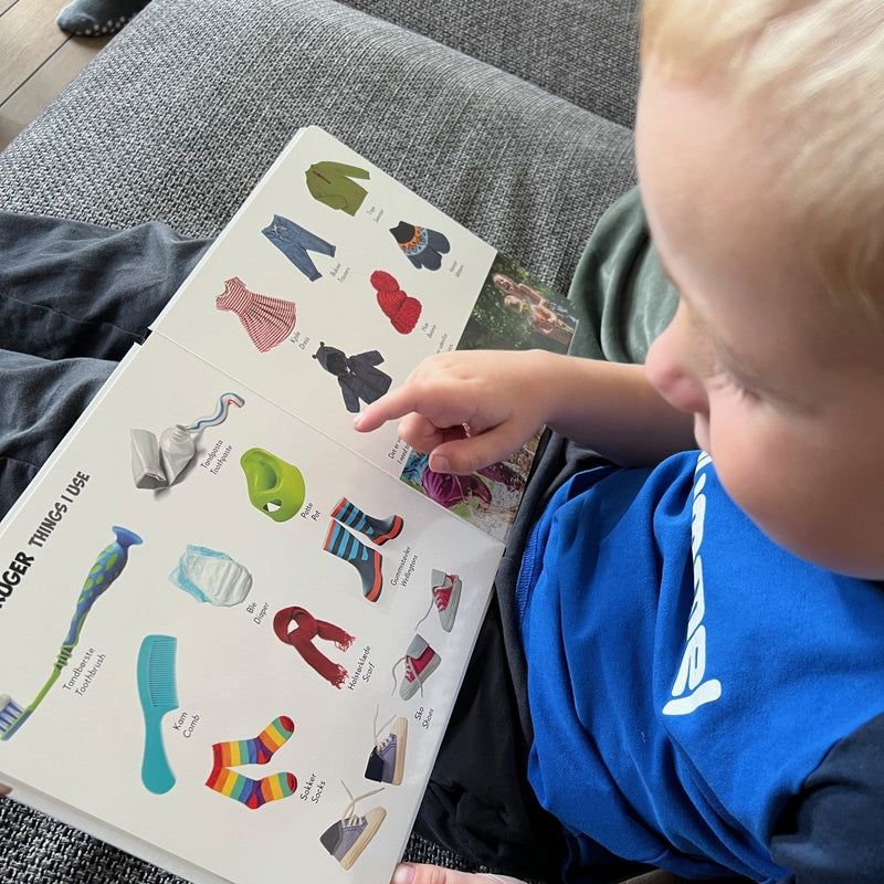 Mine 100 første ord dansk/engelsk - Børnebog