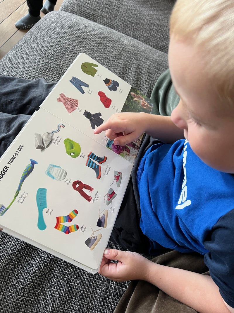 Mine 100 første ord dansk/engelsk - Børnebog