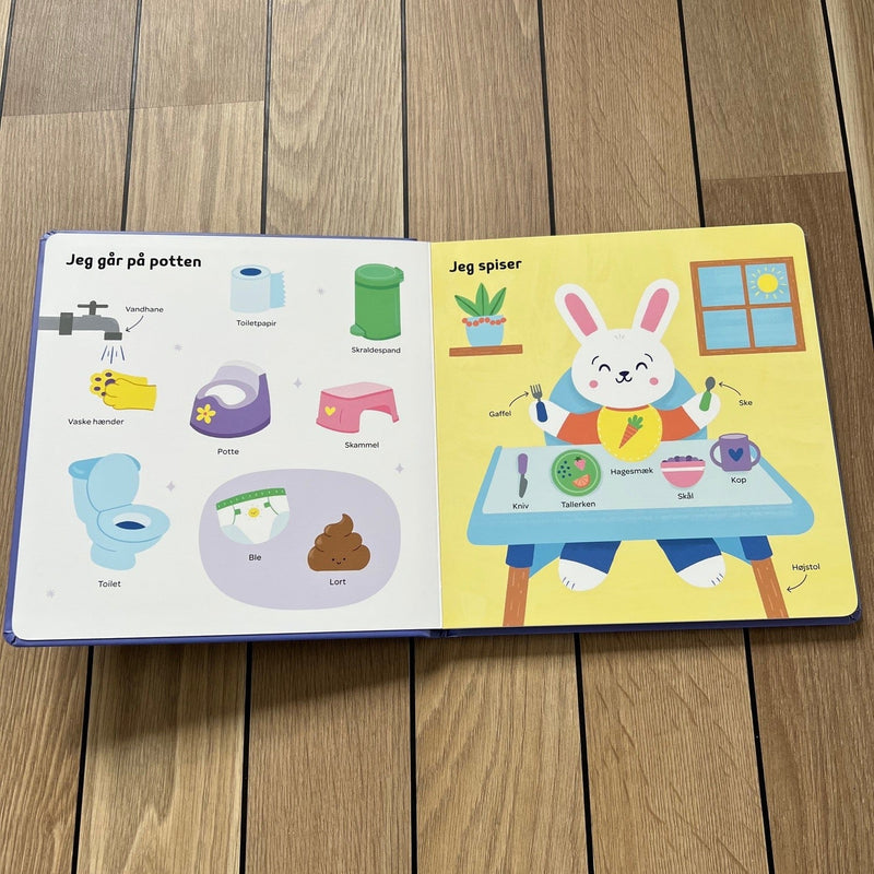 Mine 100 første ord - Jeg bliver stor - Børnebog