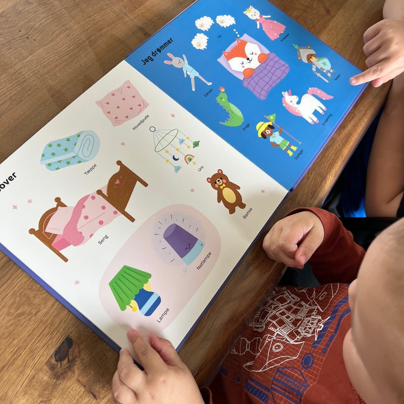 Mine 100 første ord - Jeg bliver stor - Børnebog