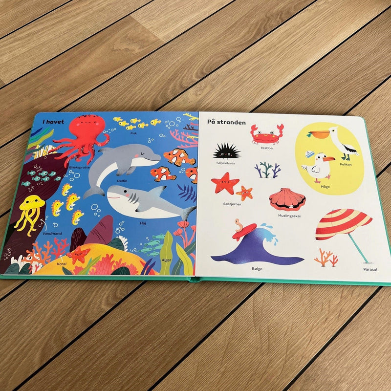 Mine 100 første ord - Min verden - Børnebog