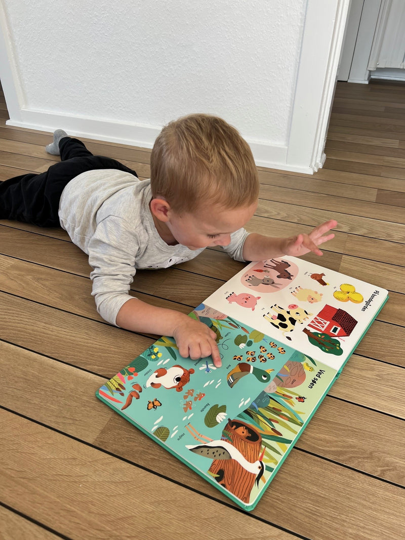 Mine 100 første ord - Min verden - Børnebog