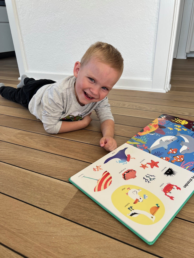 Mine 100 første ord - Min verden - Børnebog