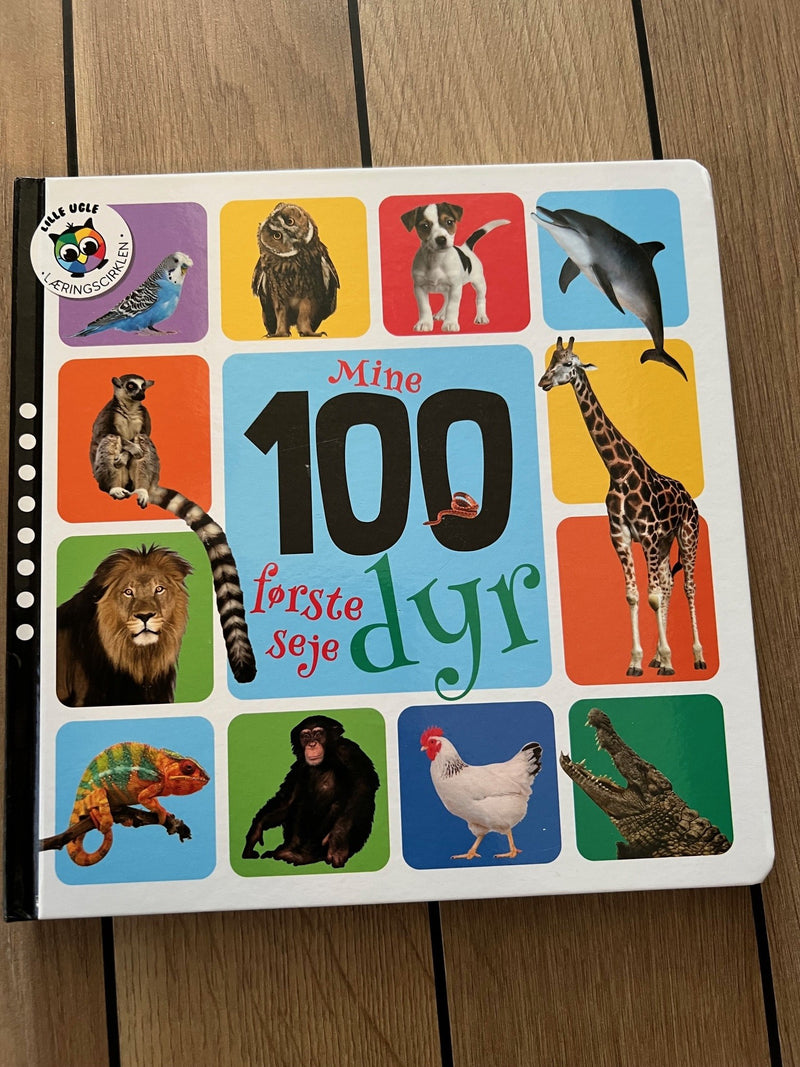 Mine 100 første seje dyr - Børnebog