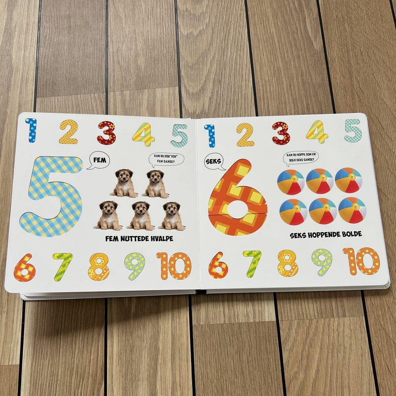 Mine 100 første tal - Børnebog