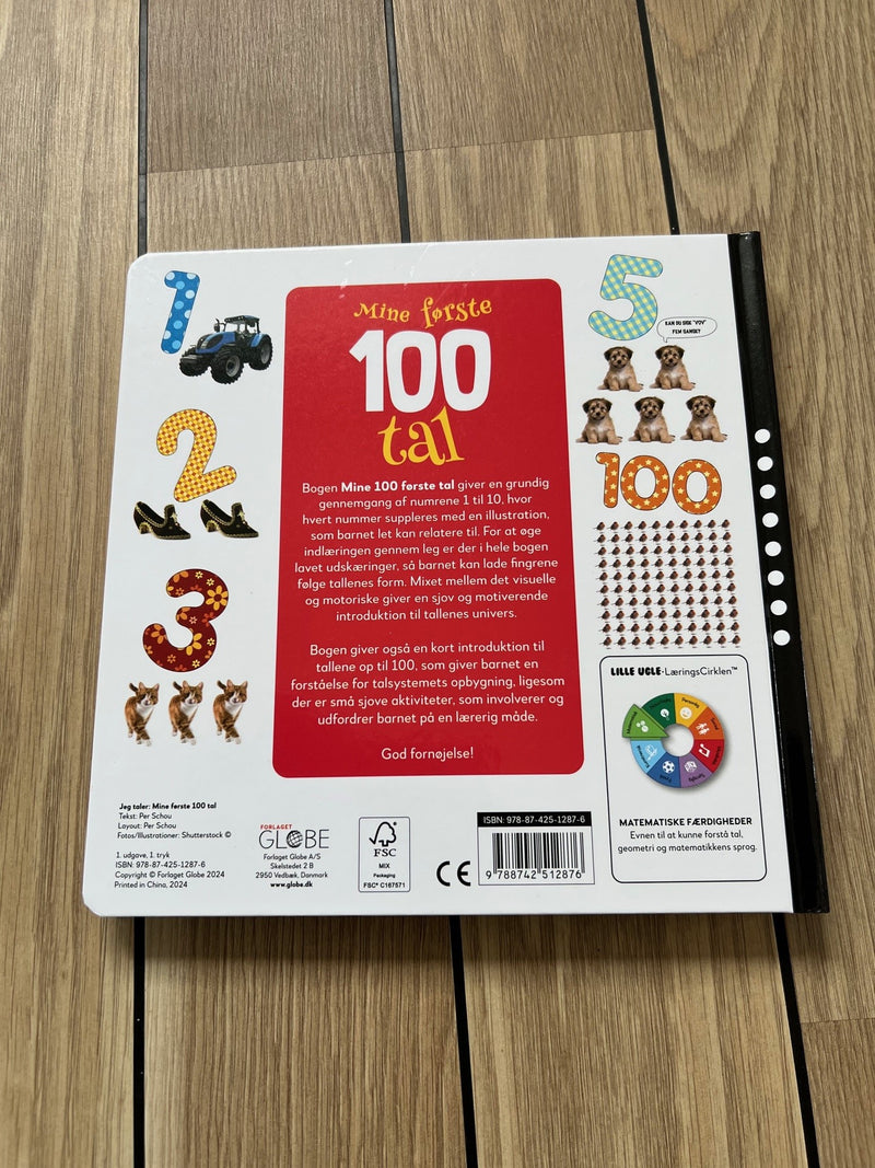 Mine 100 første tal - Børnebog