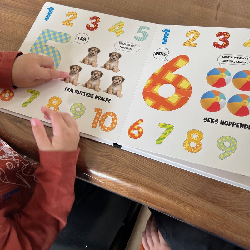 Mine 100 første tal - Børnebog