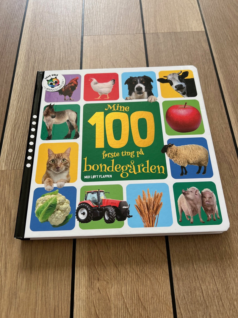 Mine 100 første ting på bondegården - Børnebog
