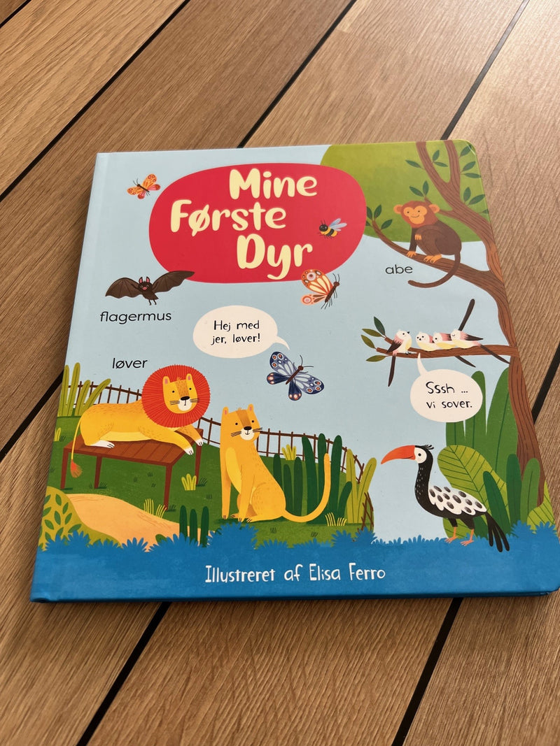Mine første dyr - Børnebog