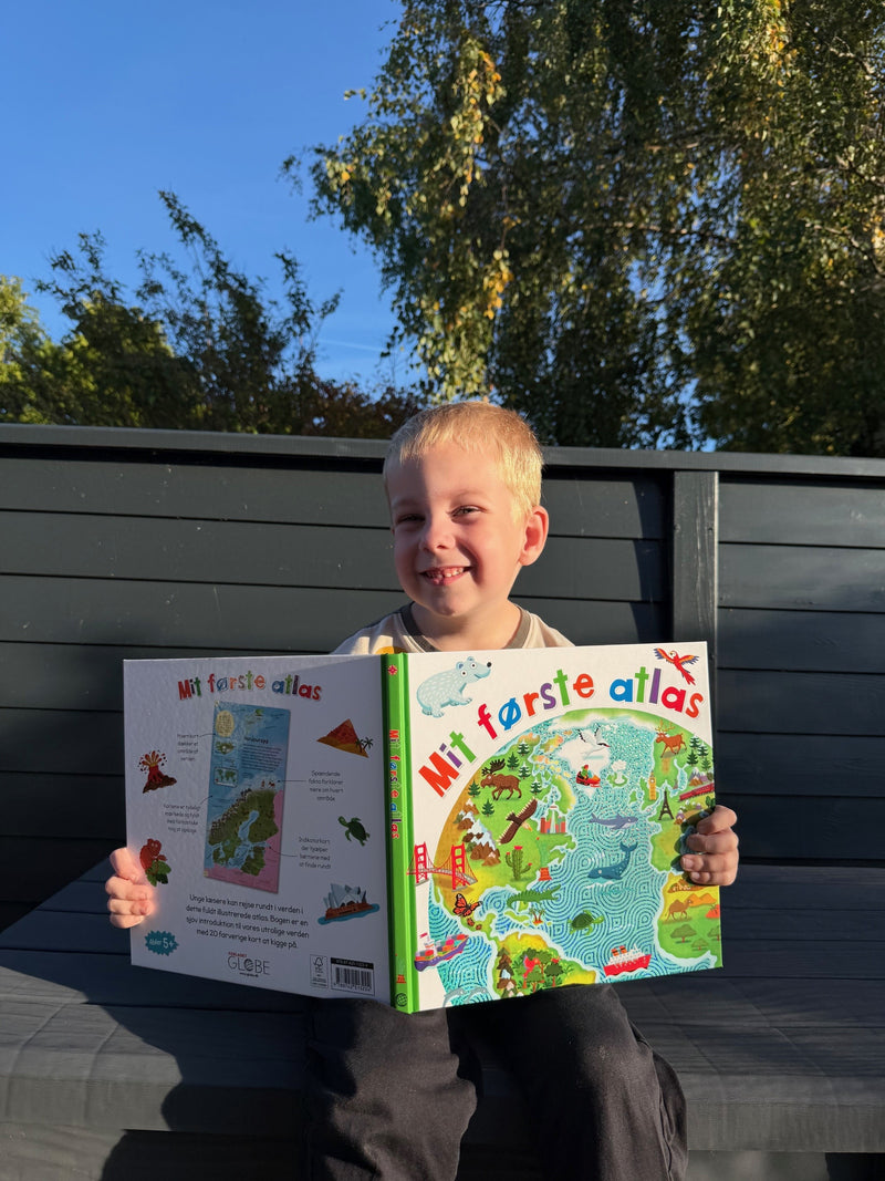 Mit første atlas - Børnebog