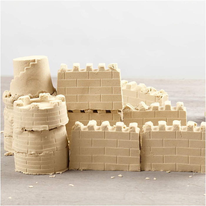 Legesand - 1 kg - Naturfarvet