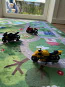 Legetøjsmotorcykel - Tilfældig model - 12 cm - 1 stk.