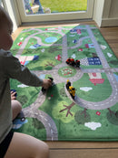 Legetøjsmotorcykelsæt i ass. farver - 12 cm - 6 stk.