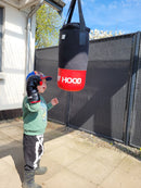 MyHood Boksesæk inkl boksehandsker - 4 kg - Sort - Fra 4 år