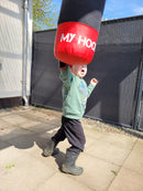 MyHood Boksesæk inkl boksehandsker - 4 kg - Sort - Fra 4 år