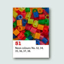 Hama Perler Midi 30000 stk Neon Mix (181-51)