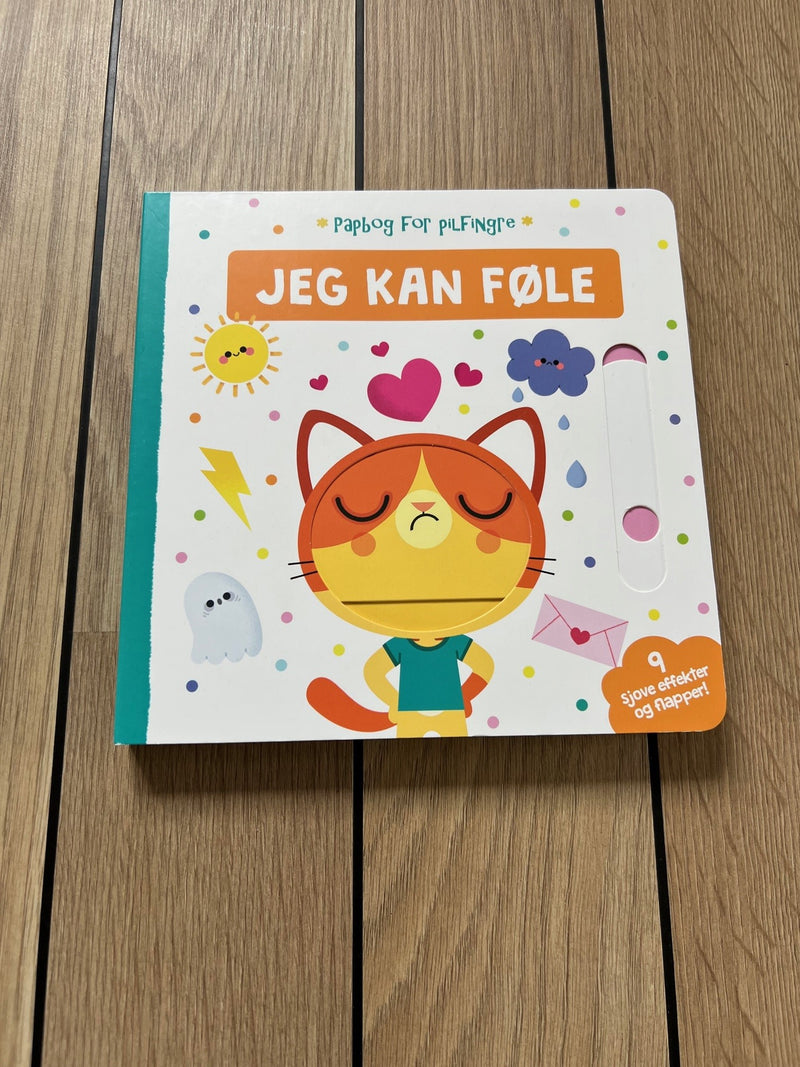 Papbog for pilfingre - Jeg kan føle - Børnebog
