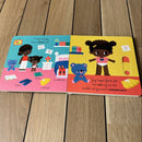 Papbog for pilfingre - Jeg tager tøj på - Børnebog