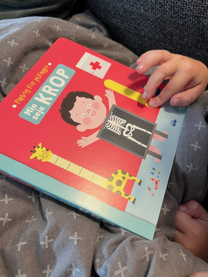Papbog for pilfingre - Min seje krop - Børnebog